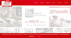 Desktop Screenshot of kuechen-angermueller.de